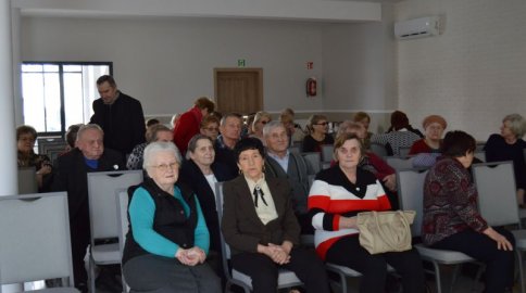 Spotkanie z dietetykiem uczestników programu Senior+  dn.29.01.2019.