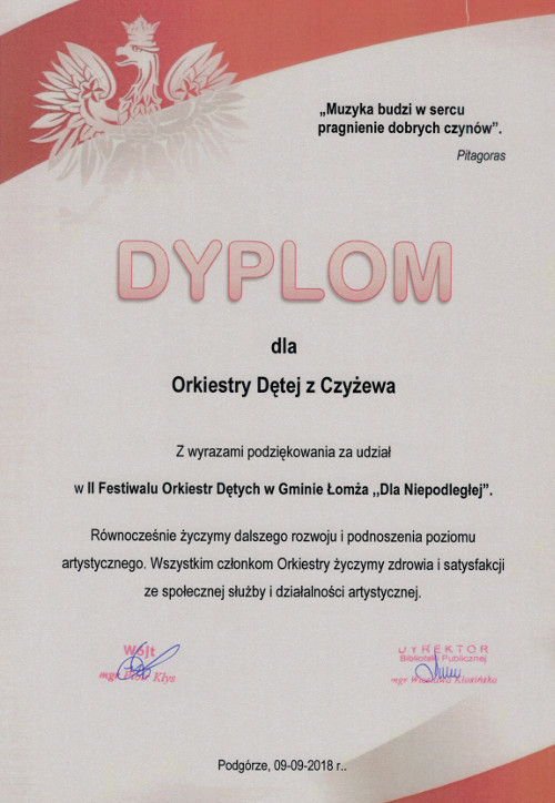 podgórze dyplom