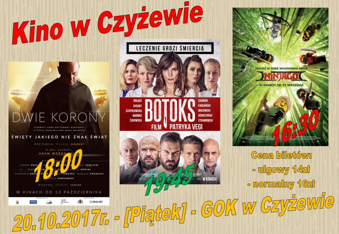 Kino pazdziernik 20