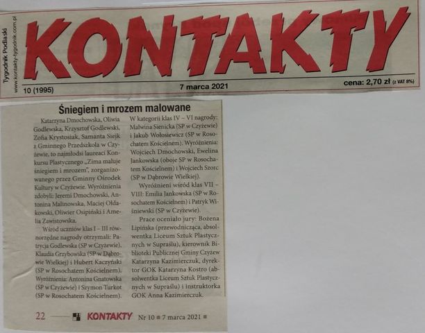 zima kont